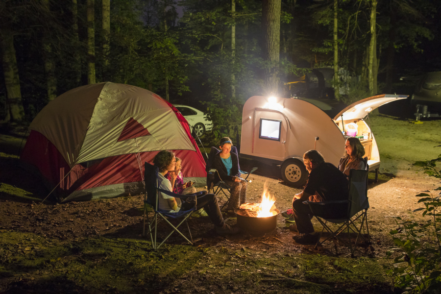 camping landes bord de mer emplacement tente